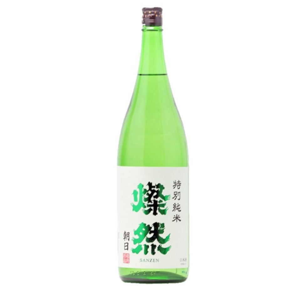 燦然 特別純米 朝日 1.8L – 岡山倉敷の地酒『燦然 さんぜん』 公式オンラインショップ