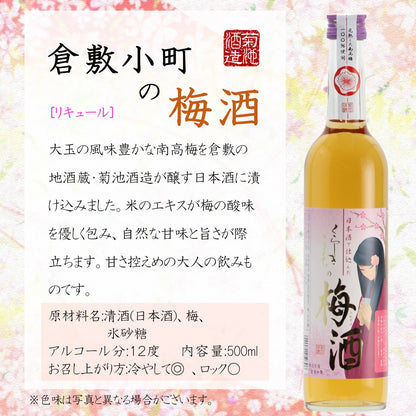燦然・倉敷小町 ゆずのお酒＆梅酒 500ml×2本リキュールセット ギフトBox入り 【送料込み】
